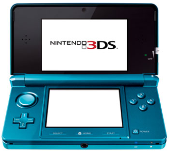 A stock picture of the Nintendo 3DS