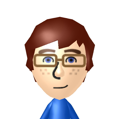 A picture of a Nintendo Mii of Tylor Lilley